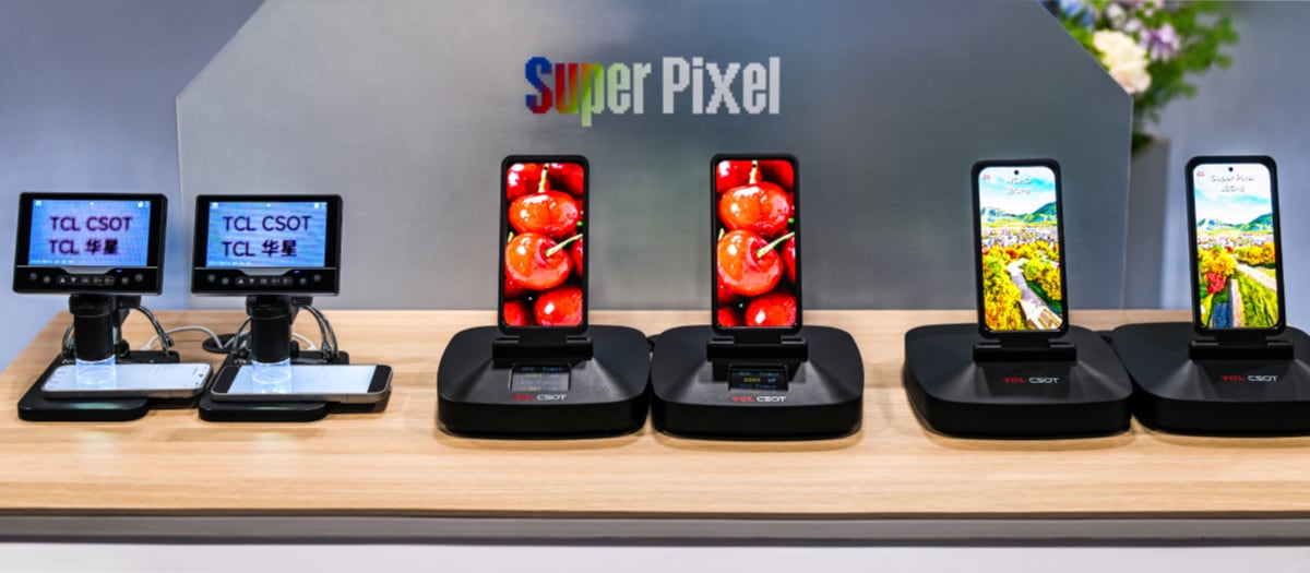 TCL OLED smartphone panels