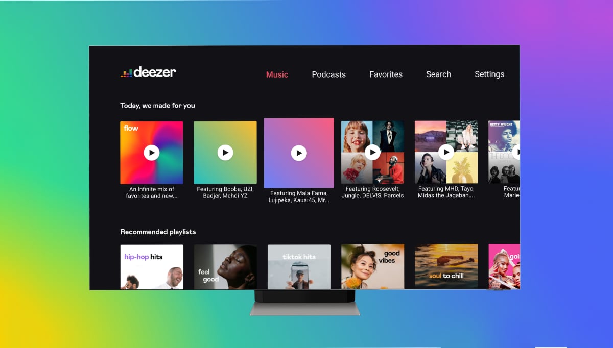 Deezer Samsung TV Deezer Samsung TV