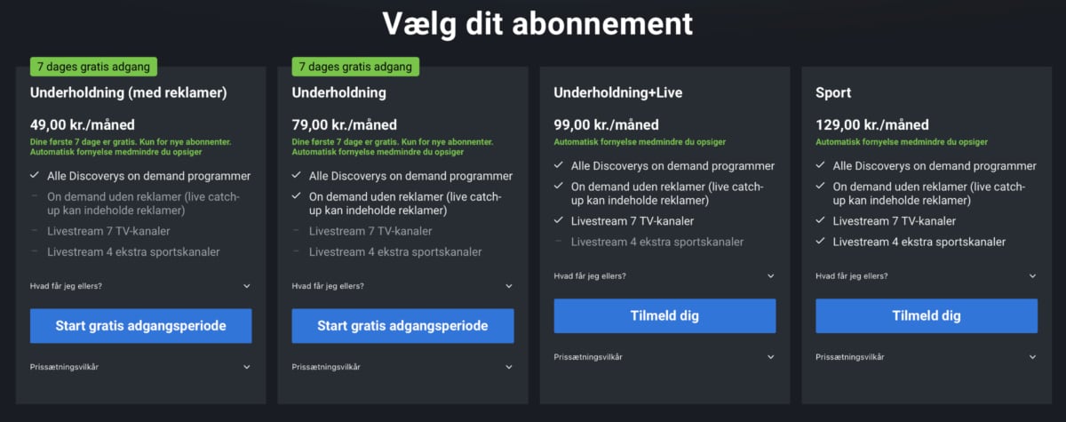 Discovery+ reklamer Discovery+ reklamer