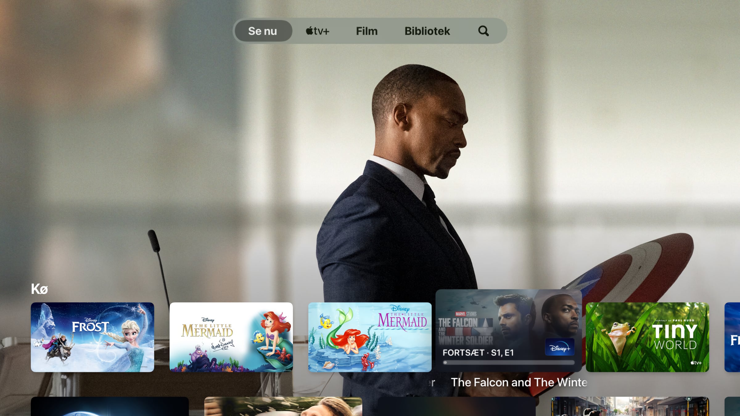Disney+ rykker ind i Apple TV app'en Danmark - FlatpanelsDK