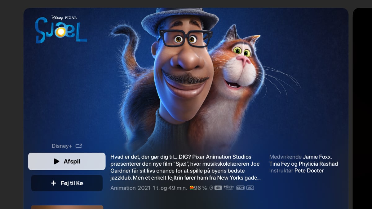 Disney+ Apple TV app