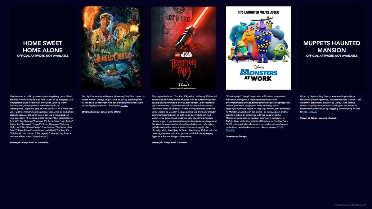 Disney+ nyt indhold