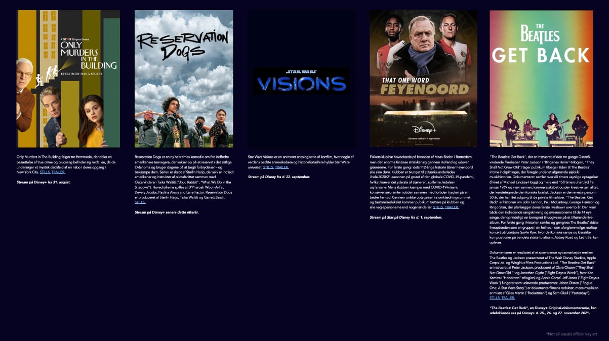 Disney+ til voksne