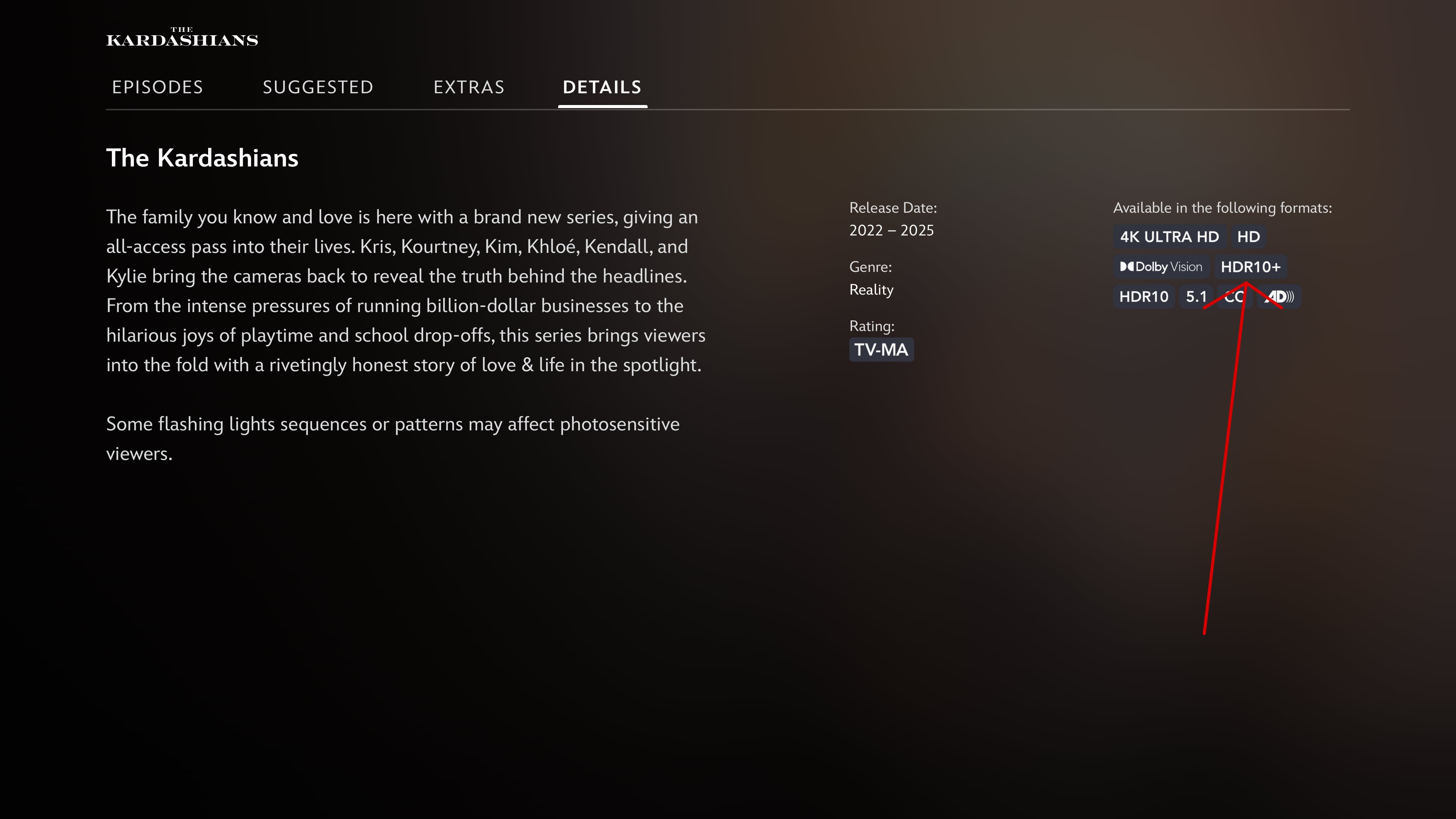 Disney+ HDR10+ Apple TV Disney+ HDR10+ Apple TV