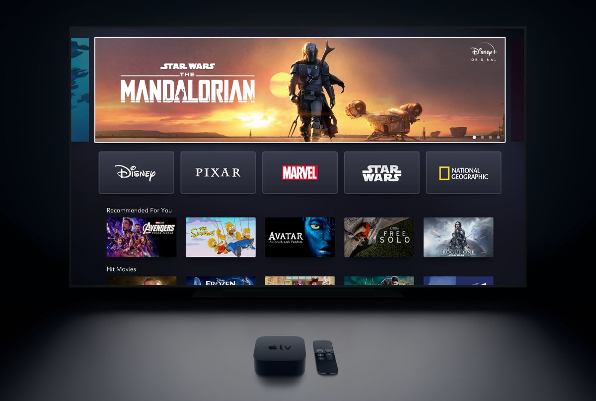 Disney+ Apple TV Disney+ Apple TV