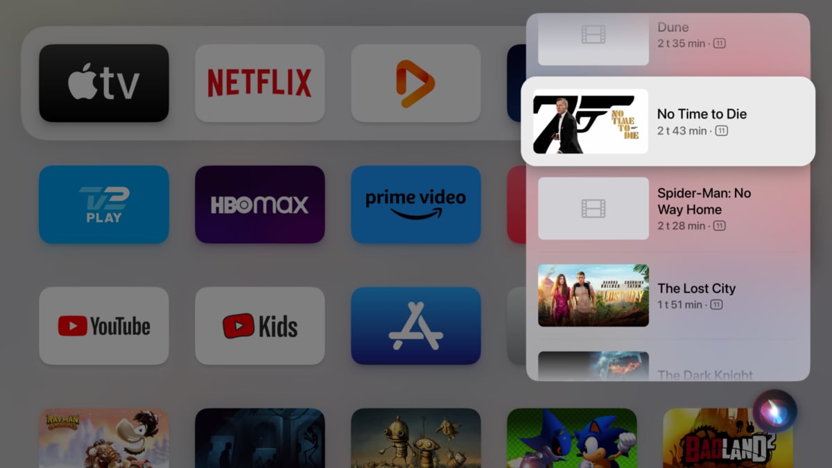 Dansk Siri Apple TV