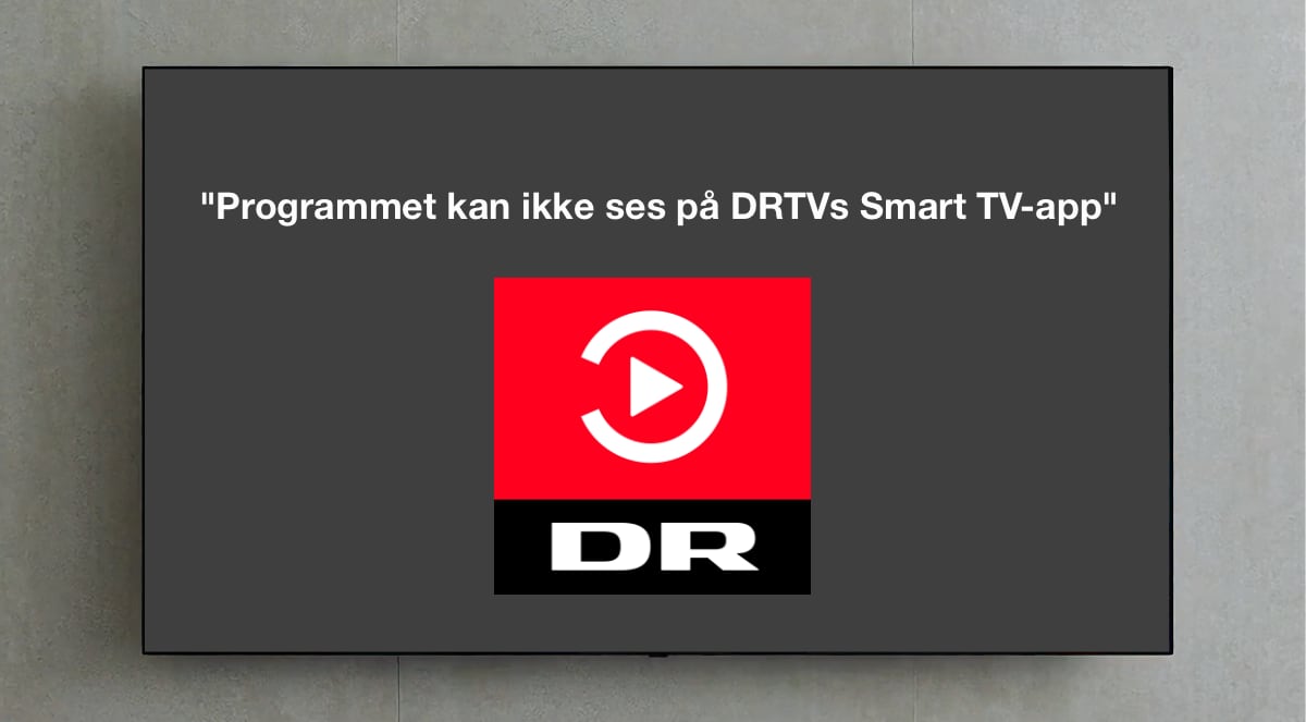 DRTV fejl HbbTV