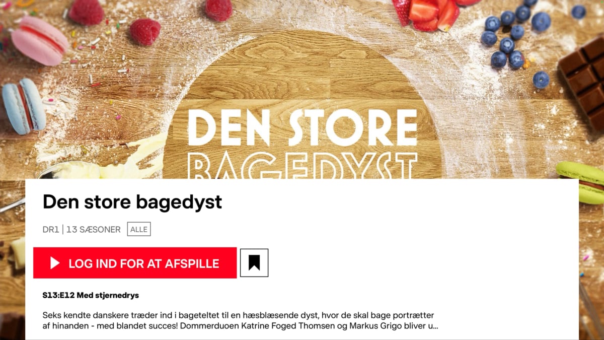 DRTV login TV