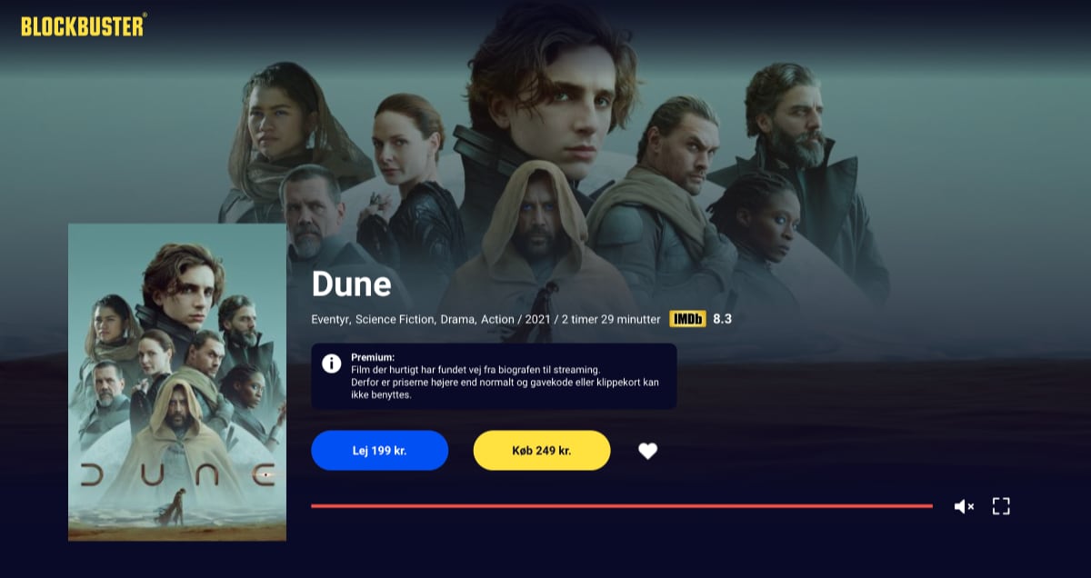 Dune Blockbuster Dune Blockbuster