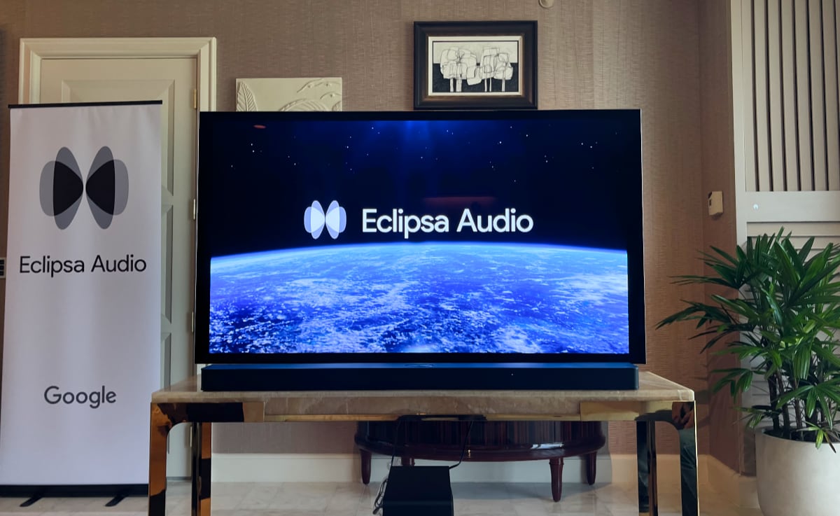 Eclipsa Audio Google TV