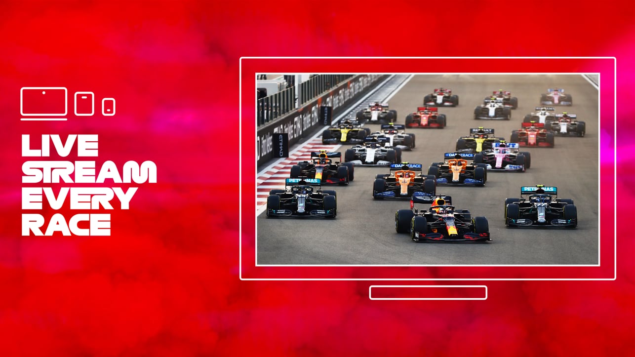 F1 TV app er landet på Apple TV -