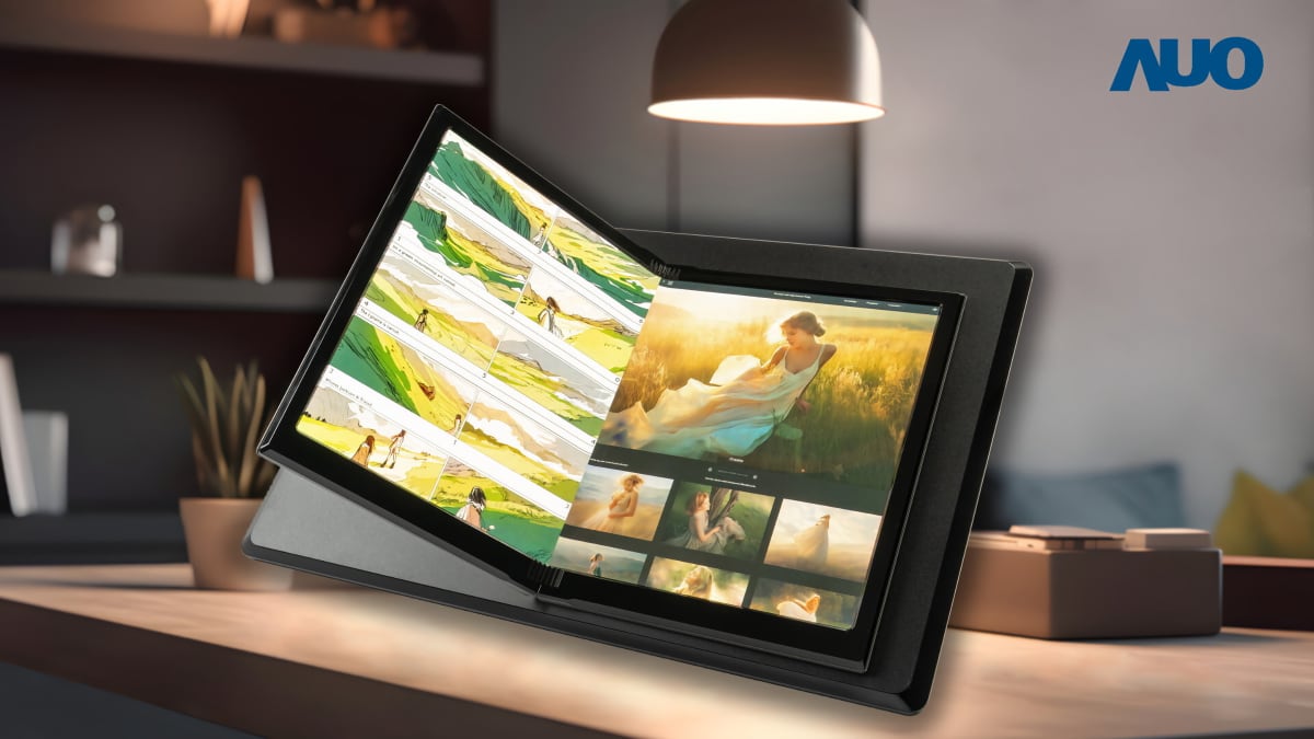 Foldbar MicroLED
