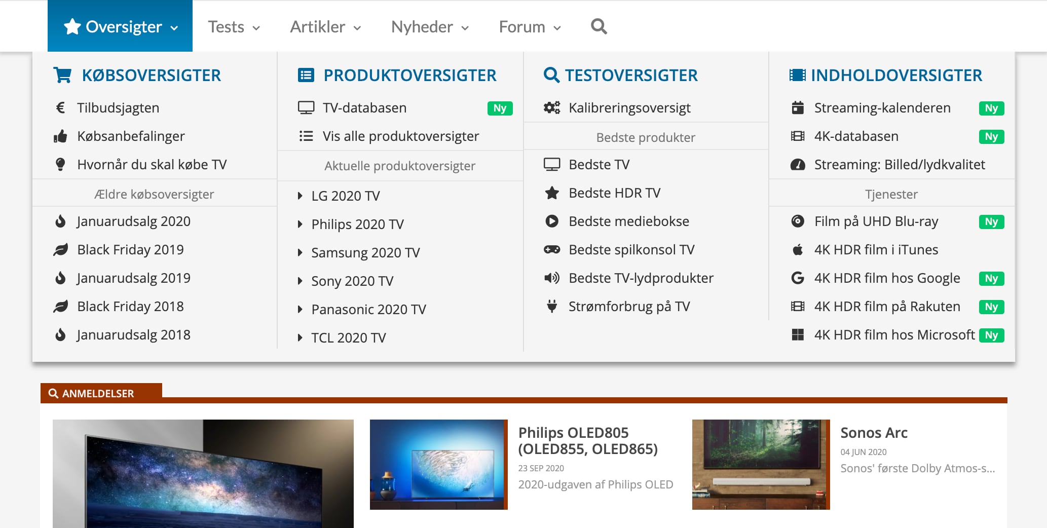Ny forside på Flatpanels Ny forside på Flatpanels