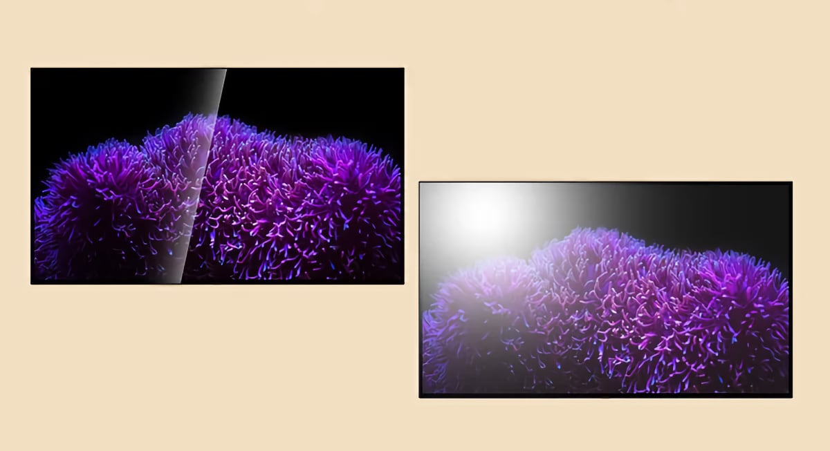 Glossy vs. matte OLED