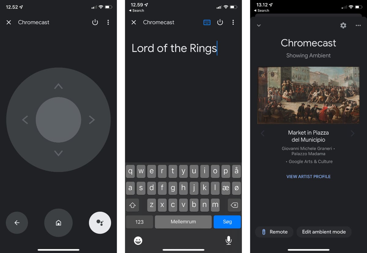 Google Home remote iOS Google Home remote iOS