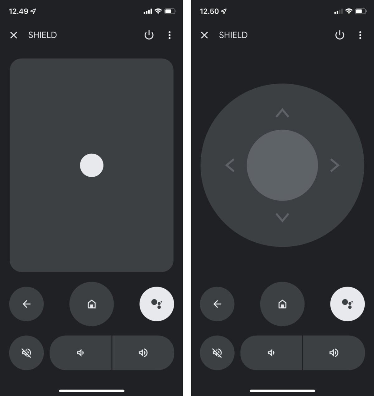 Google Home remote iOS