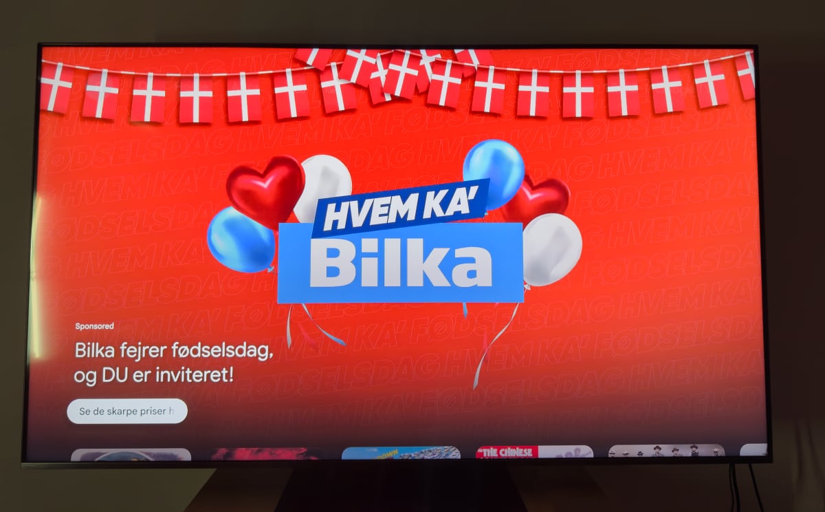 Google TV reklamer