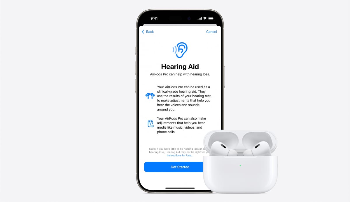 Høreapparat AirPods Pro 2 Høreapparat AirPods Pro 2