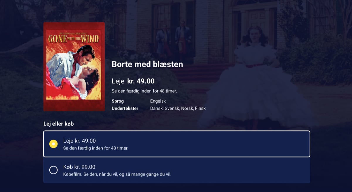 Køb eller lej film