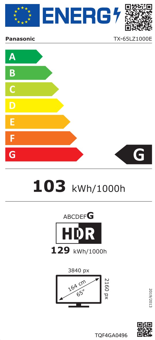 65LZ1000 energimærke 65LZ1000 energimærke