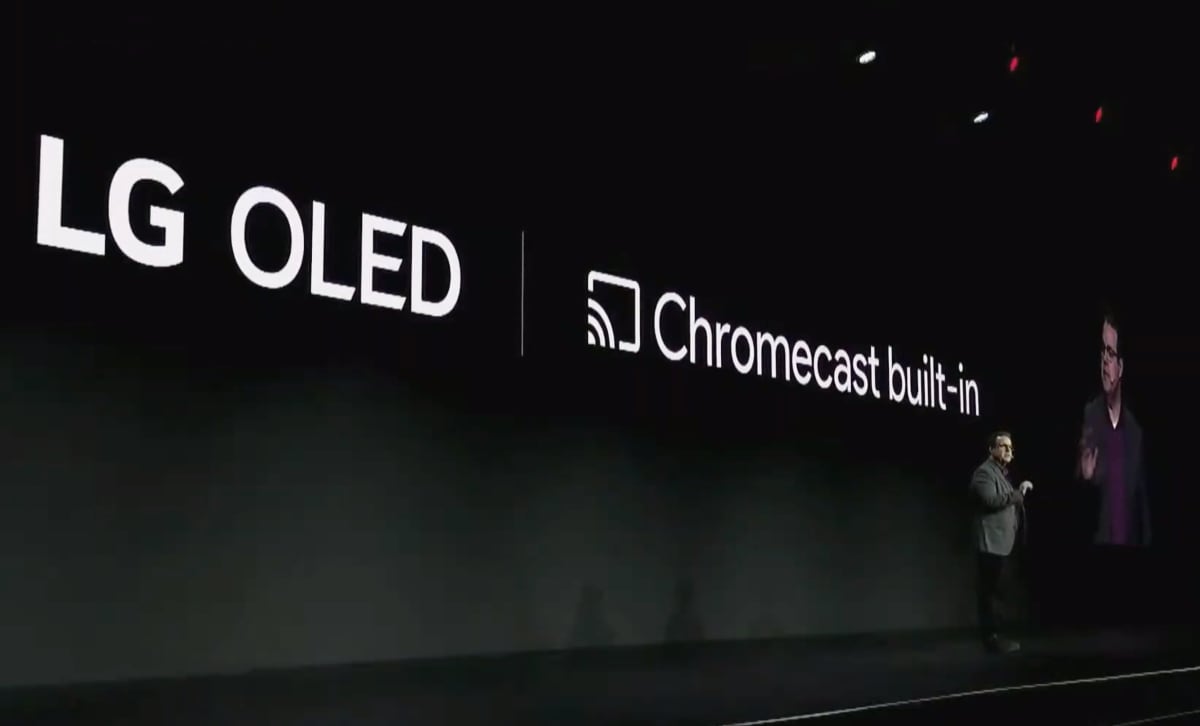 LG OLED CHromecast