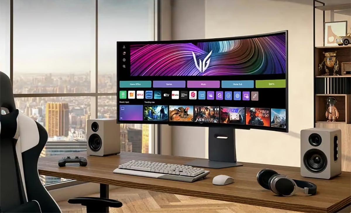 LG OLED monitor webOS