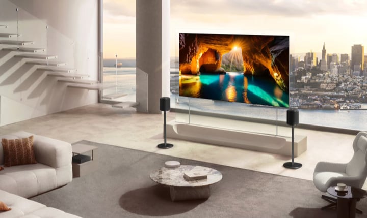 LG W6 wallpaper OLED