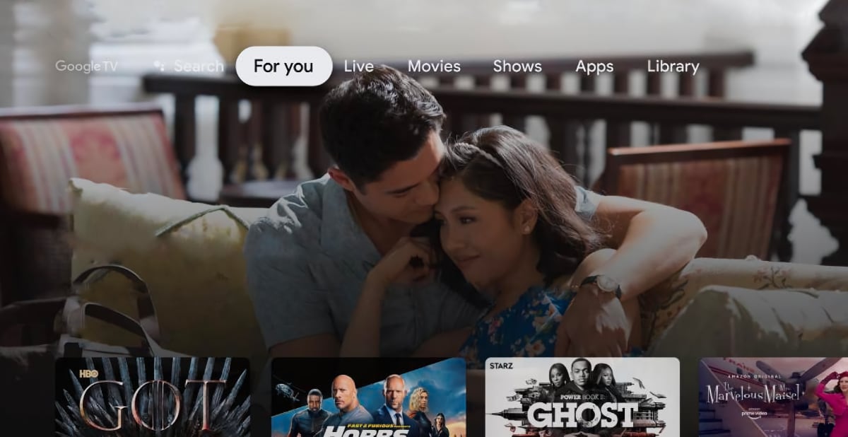 Google TV For You