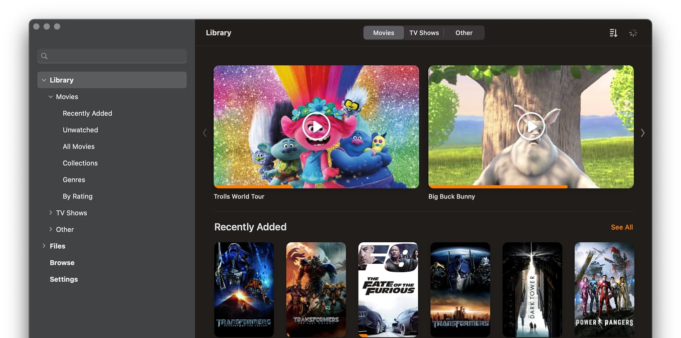 Infuse til macOS