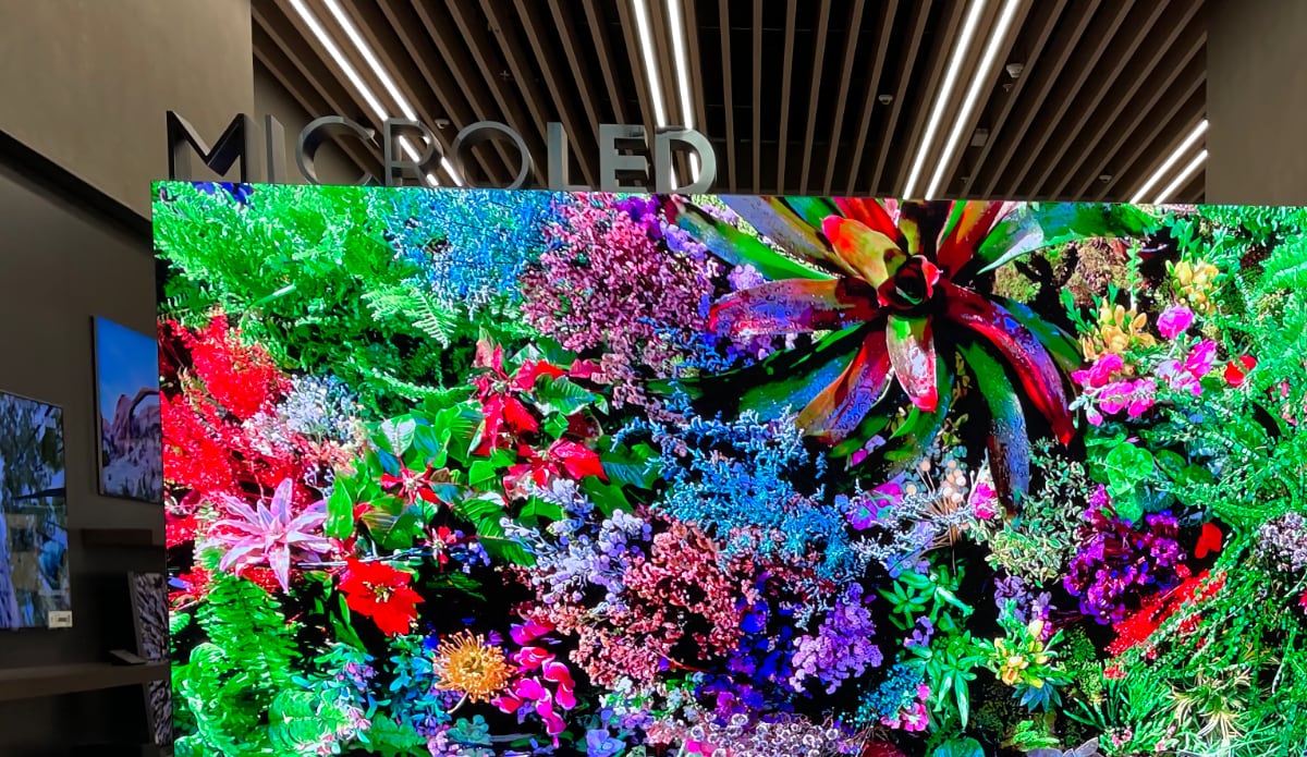 Samsung microLED TV