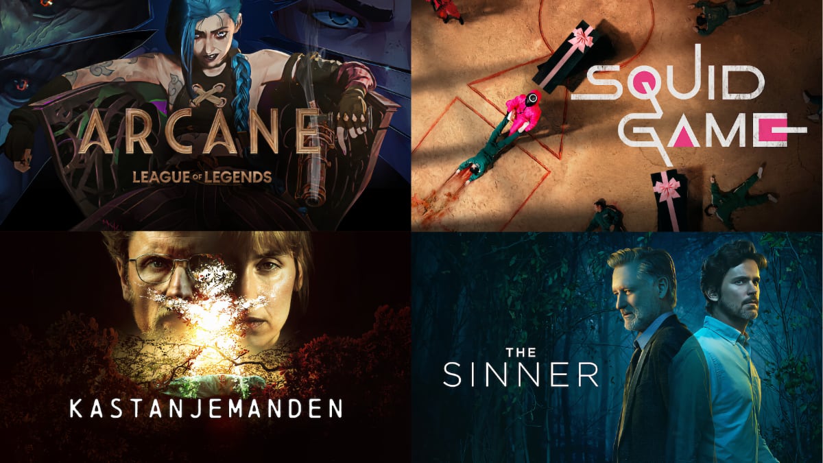 Netflix top-10 Danmark