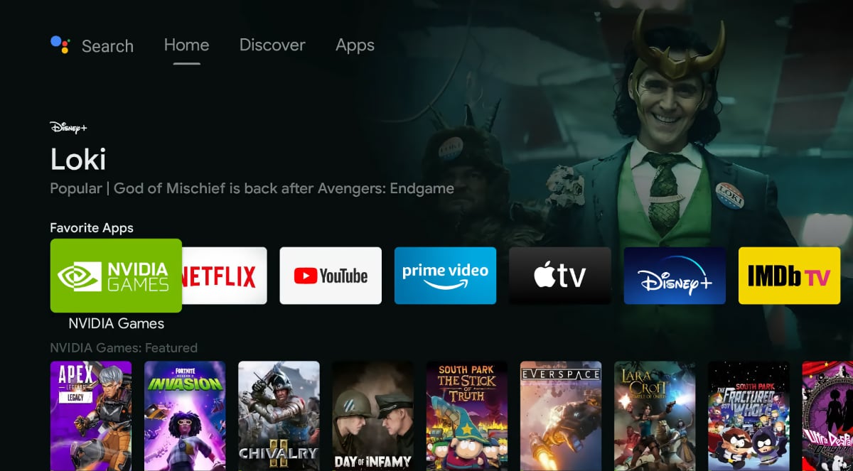 Nvidia Shield ny brugerflade