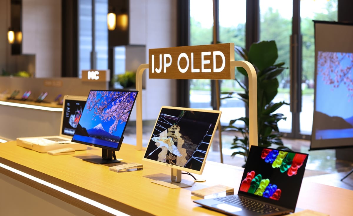 TCL printet OLED