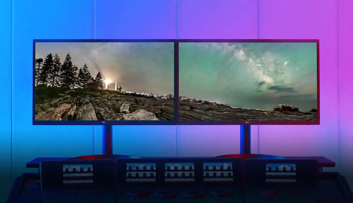 LG OLED monitorer 