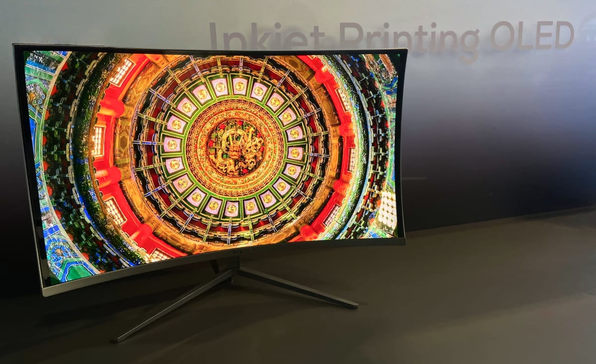 TCL print OLED