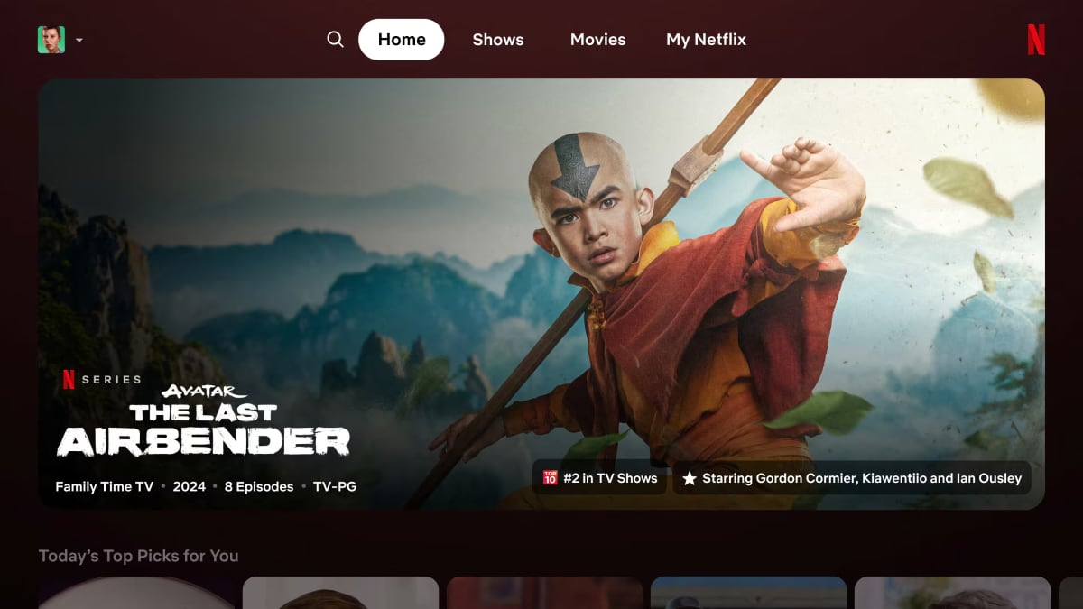 Netflix 2024 redesign