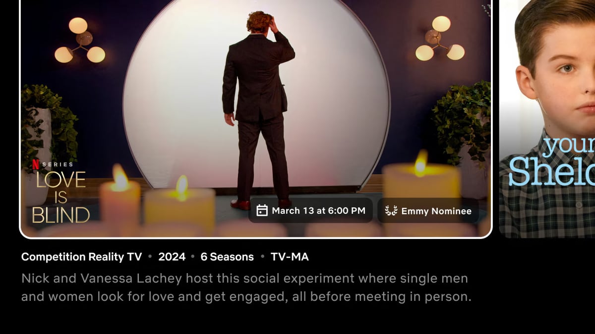 Netflix 2024 redesign