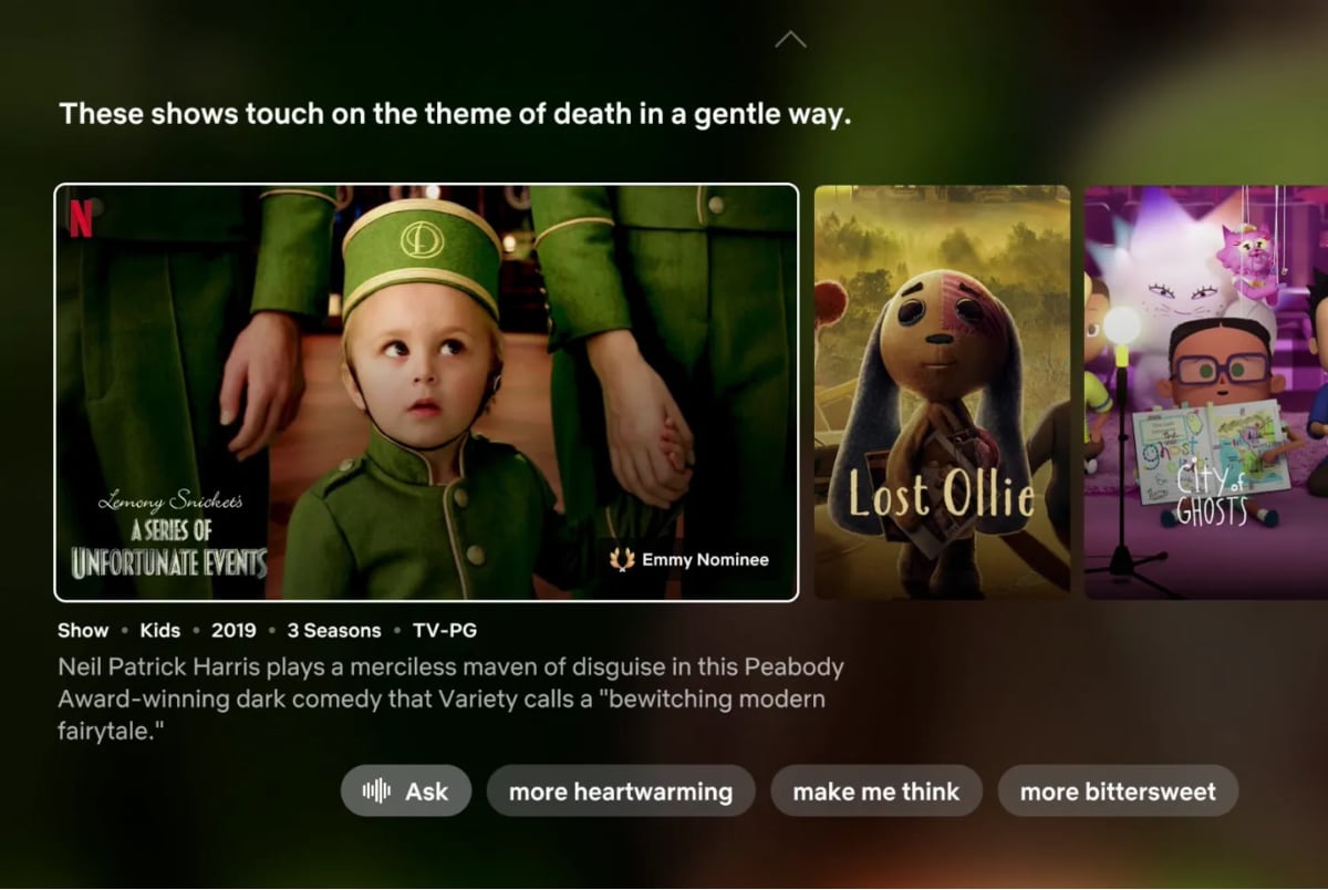 Netflix stemmeassistent