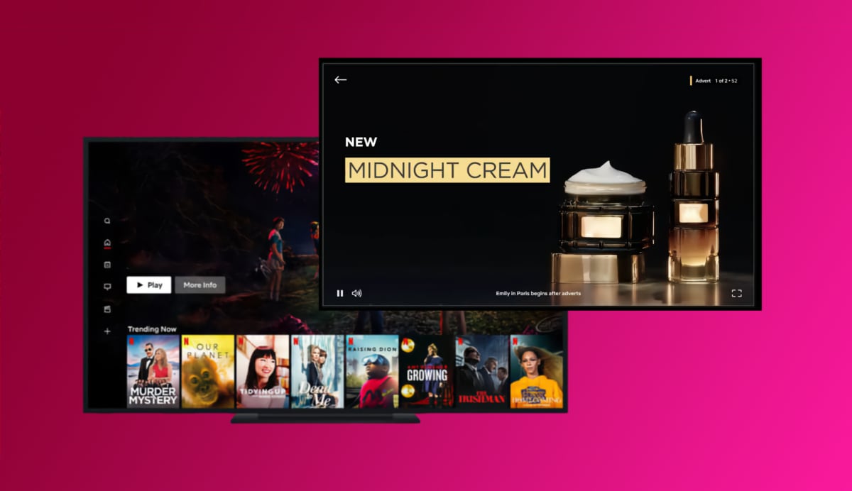 Netflix reklamer