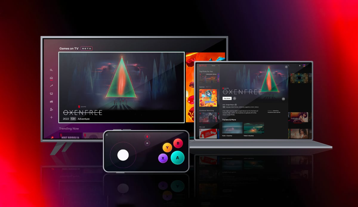 Netflix TV gaming Netflix TV gaming
