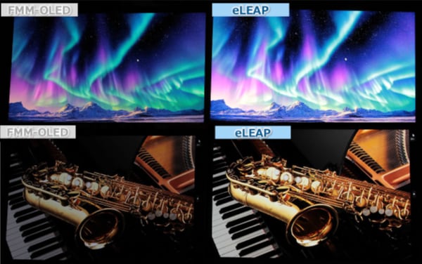 OLED vs. eLeap OLED vs. eLeap