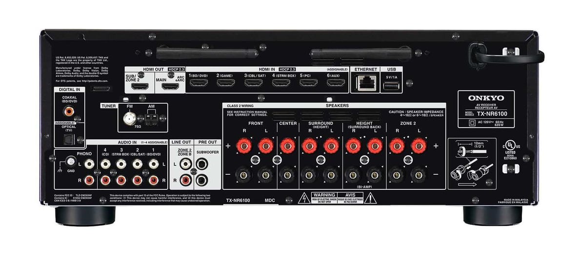 Onkyo TX-NR6100 Onkyo TX-NR6100