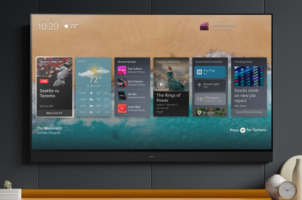 Panasonic FireTV Ambient Mode