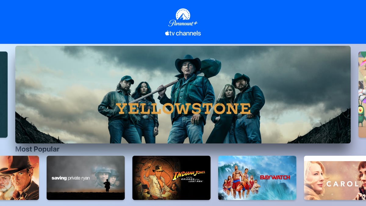 Paramount+ Apple TV Paramount+ Apple TV