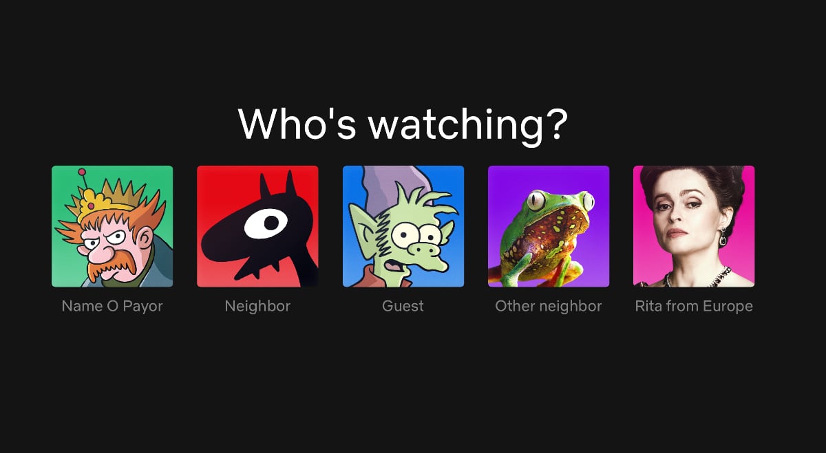 Password deling Netflix