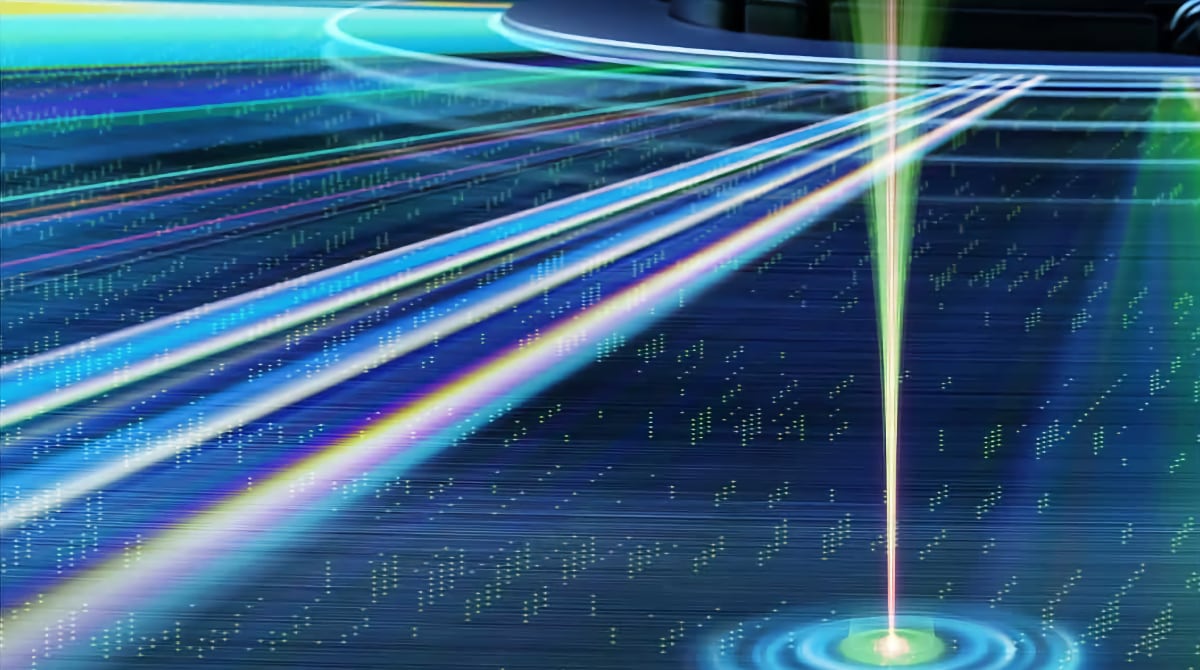 Petabit optisk disc