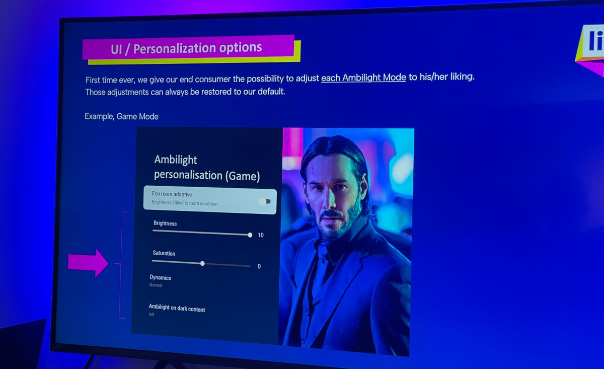 Philips Ambilight customization Philips Ambilight customization