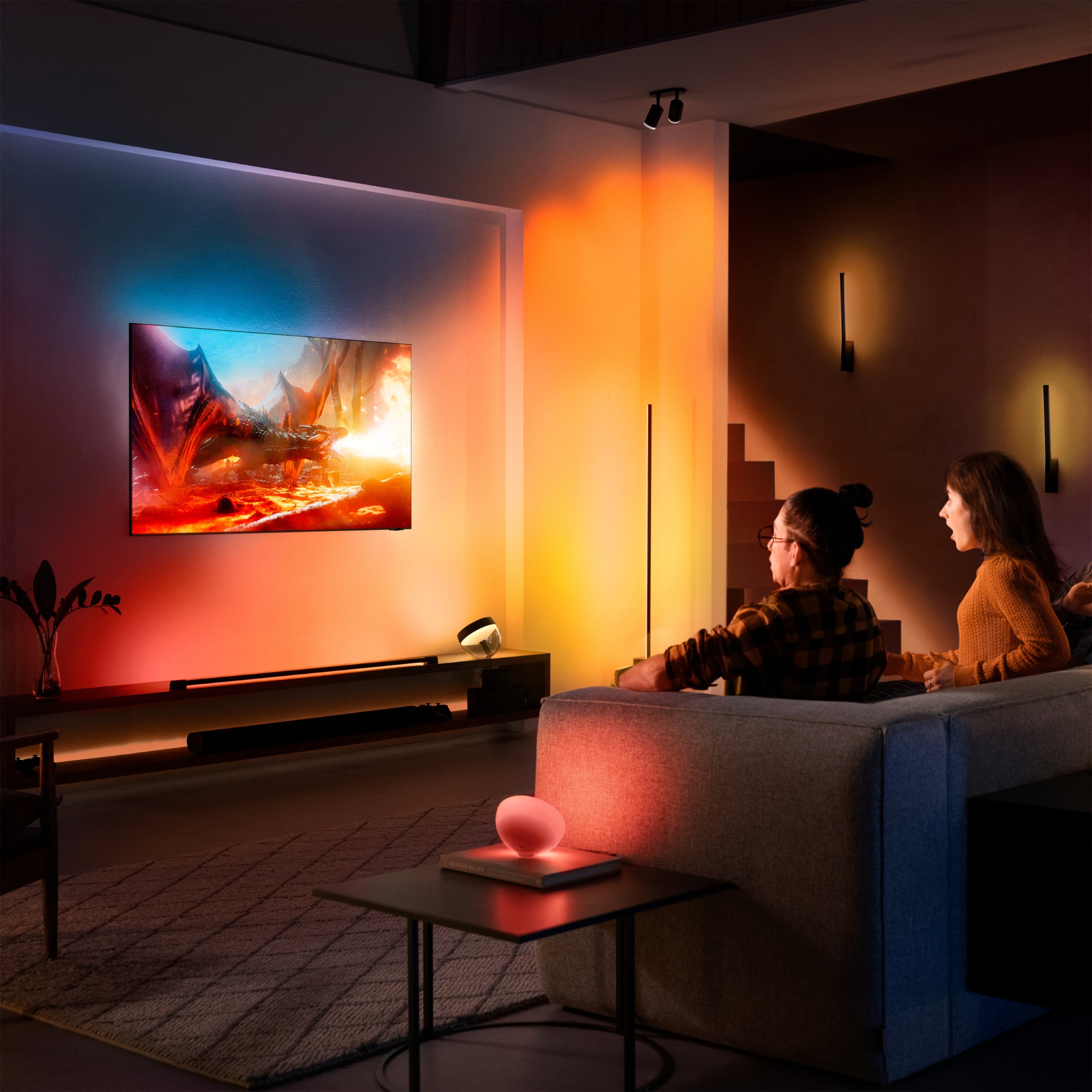 Moderat sti Messing Nyere Samsung TV får Philips Hue integration til stemningslys - FlatpanelsDK