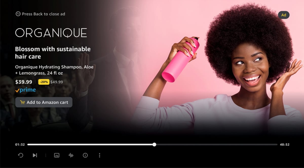 Prime Video pausereklame