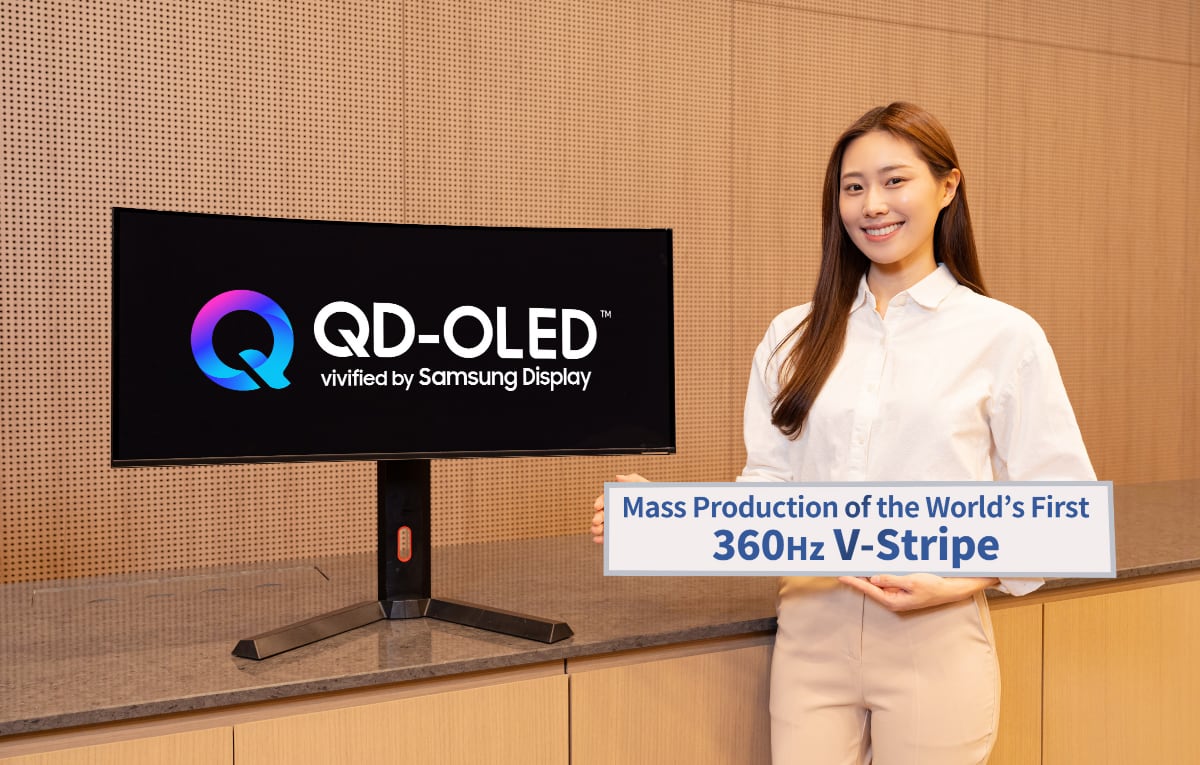 QD-OLED V-Stripe